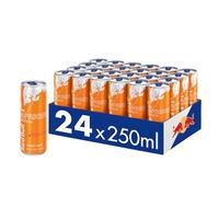 Red Bull Energy Drink Apricot Edition - 24 Pallet Tins - Drinks with Apricot Strawberry Flavour, Disposable (24 x 250 ml)