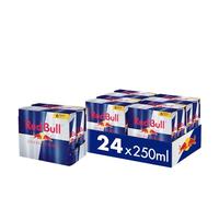 Red Bull Energy Drink, Pack of 4 x 6 Cans, Disposable (24 x 250 ml)