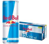 Red Bull Energy Drink Sugar Free, 250 ml (Pack of 12)
