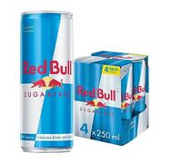 Red Bull Energy Drink Sugar Free 250ml x4