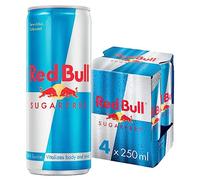 Red Bull Energy Drink Sugar Free 250ml x4