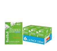 Red Bull Energy Drink Sugar Free Green Edition Curuba & Elderflower 250ml, 24 Pack
