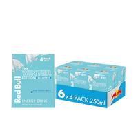 Red Bull Energy Drink Sugar Free Ice Edition Iced Vanilla Berry 250ml, 4 Pack (Pack of 6)
