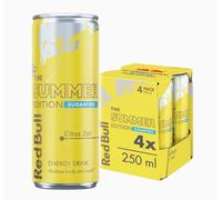Red Bull The Summer Edition Citrus Zest Energy Drink 4 x 250 ml