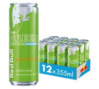 Red Bull Energy Drink Sugar Free Summer Edition Curuba-Elderflower, 355ml x 12