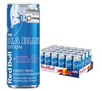Red Bull Energy Drink, The Sea Blue Edition, 250ml (24 pack)