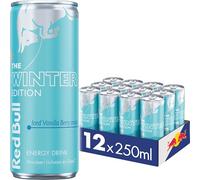 Red Bull Energy Drink Winter Edition, Iced Vanilla Berry 12-pack - 12 x 250 ml I Energy drink with the taste of vanilla and blueberry I