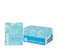 Red Bull Ice Edition Sugarfree Iced Vanilla Berry 250ml 4 Pack (Pack of 6)
