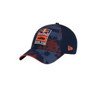 Red Bull - KTM New Era Offroad Curved Cap - Unisex - One Size - 9FORTY Design - Adjustable D-Ring Closure, blue