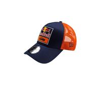 Red Bull - New Era KTM Replica Team Trucker Cap - One Size - Racing Team Design, blue/orange, One Size