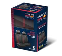 Red Bull Oracle Universal seat cover set MV1-6-piece set - Black/Red - compatible with Side-Airbags