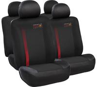 RED BULL Original Seat Covers 10 Pcs Powerbar Black/Red Resistant RBSC001-BR