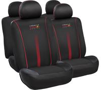 RED BULL Original Seat Covers 10 Pcs Powerbar Black/Red Resistant RBSC001-BR