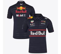 Red Bull Racing F1 Team Polo Shirt, Official 2025 Season, Night Sky Blue (UK, Alpha, XXL, Regular, Regular, Navy)