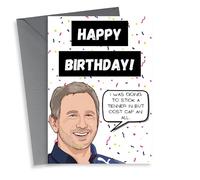 Red Bull racing birthday card