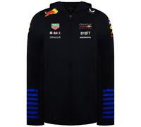 Red Bull Racing Formula One Team - Official 2024 Formula 1 Merchandise - Replica Team Full Zip Sweatshirt Hoody - Night Sky - Unisex (UK, Alpha, XL, Regular, Regular, Night Sky)
