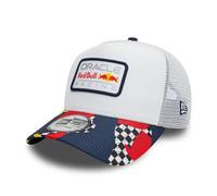 New Era A-Frame Trucker Cap - Abstract Red Bull Racing