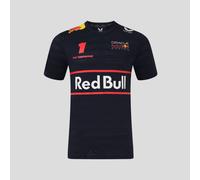 Red Bull Racing F1 Team 2025 Max Verstappen T-Shirt Mens - Night Sky