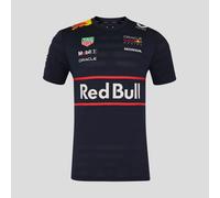 Red Bull Racing F1 Team T-Shirt, Official Team Kit 2025 Season, Night Sky Blue (UK, Alpha, S, Regular, Regular, Navy)