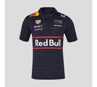 Red Bull Racing F1 Team Polo Shirt, Official 2025 Season, Night Sky Blue (UK, Alpha, XL, Regular, Regular, Navy)