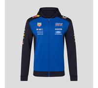 Red Bull Racing F1 Team, Official Castore 2026 Merchandise, Teamwear Hooded Full Zip Sweatshirt Jacket, Navy Blue and Racing Blue (UK, Alpha, XL, Regular, Regular)