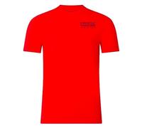 Red Bull Racing F1 Team, Core Essential MonoT Shirt, Flame Red, 100% Organic Cotton, Adult Sizes, Official Merchandise (X-Large)