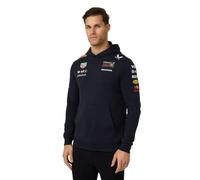 Red Bull Racing F1 Team Hooded Pullover, Official 2025 Season, Night Sky Blue (UK, Alpha, 3XL, Regular, Regular, Navy)