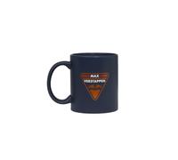 Red Bull Racing F1 Team Max Verstappen Coffee Mug, Navy Blue with Orange Logo, Ceramic
