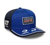 Red Bull Racing F1 Team, Official 2026 Merchandise, MV3 Drivers Kids Youth Baseball Cap Hat, Strech Snap, Adjustable, Blue