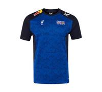 Red Bull Racing F1 Team, Official Castore 2026 Merchandise, Teamwear Isack Hadjar Drivers T-Shirt, Tee, Jersey, Navy Blue and Racing Blue