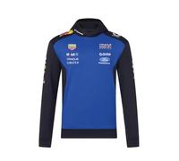 Red Bull Racing F1 Team, Official Castore 2026 Merchandise, Teamwear Pullover Hooded Sweatshirt Hoody, Navy Blue and Racing Blue (UK, Alpha, S, Regular, Regular)