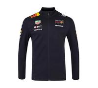 Red Bull Racing F1 Team Softshell Jacket, Full Zip, Night Sky Blue, 2025 Season (UK, Alpha, M, Regular, Regular, Navy)