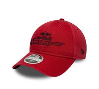 Red Bull Racing F1 Team, Official 2026 Collection, Washed Style, Classic Logo, Baseball Cap, Hat, Adjustable, Red, Black