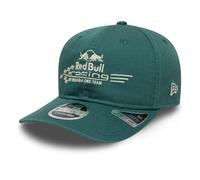 Red Bull Racing F1 Washed 9Seventy Cap Stretch Snap Adults - Dark Green