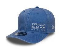 Red Bull Racing F1 Washed 9Seventy Cap Stretch Snap Adults - Medium Blue