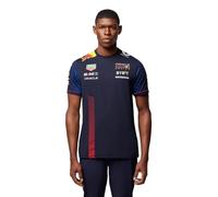 Red Bull Racing Formula One Team - Official 2023 Formula 1 Merchandise - Replica Team Set Up T-Shirt - Night Sky - Men's (M), Blue