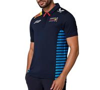 Red Bull Racing Formula One Team - Official 2024 Formula 1 Merchandise - Replica Team Driver Max Verstappen Poloshirt - Night Sky - Unisex (UK, Alpha, 3XL, Regular, Regular, Night Sky)