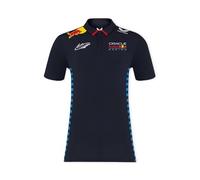Red Bull Racing Formula One Team - Official 2024 Formula 1 Merchandise - Replica Team Driver Sergio Perez Poloshirt - Night Sky - Unisex (UK, Alpha, M, Regular, Regular, Night Sky)