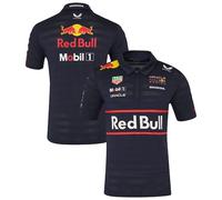 Red Bull Racing F1 Team Polo Shirt, Official 2025 Season, Night Sky Blue (UK, Alpha, L, Regular, Regular, Navy)