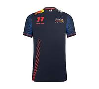 Red Bull Racing Official F1 Team Sergio Perez 11 Formula One T-Shirt - Blue - L