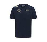 Red Bull Racing Oracle x Puma - Max Verstappen 2022 World Champion Tee - Navy - Men - M