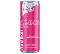 Red Bull Racing Peach 250ml | Summer Edition Fruity Energy Drink | Peach Flavor | Energy Drink with Caffeine, Taurine and B Vitamins for Energy and Concentration