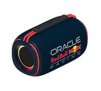 Red Bull Racing RB-SK430 Bluetooth Speaker with 24 W Sound, LED Light, USB-C, AUX, TF, TWS Function, Portable Music Box with Battery, Wireless, Fabric Cover, Carry Handle, Party Speaker for on the Go