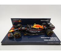 F1 Sergio Perez 1:43 2022 Monaco GP Red Bull by Minichamps Model RaceCar