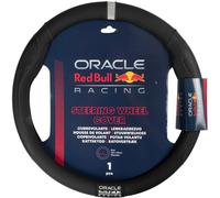 Red Bull Racing RED BULL Steering Wheel Cover RBSWC008BG Universal Black Grey