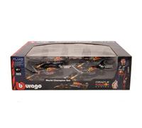 RED BULL RACING Set of 4 Formula 1 F1 2021-2023 Car Models - VERSTAPPEN - Scale 1:43 12 cm - BBurago 38092V