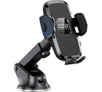 Red Bull Racing Universal Dashboard Phone Holder - Adjustable Car Mount Holder - Sporty Black/Red Design Non-Slip and Secure Compatible with All Smartphones