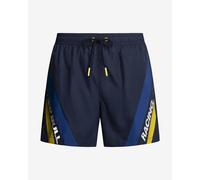 Red Bull Racing x Pepe Jeans Lines Print Swimsuit navy blue yellow - L