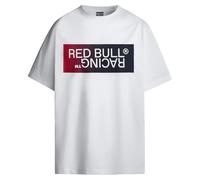 Red Bull Racing X Pepe Jeans Men's Ombre Logo TEE T-Shirt, White(White), L