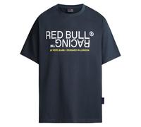 Red Bull Racing X Pepe Jeans Men's RBR Graphic Reflect TEE T-Shirt, Blue (Dulwich Blue), M